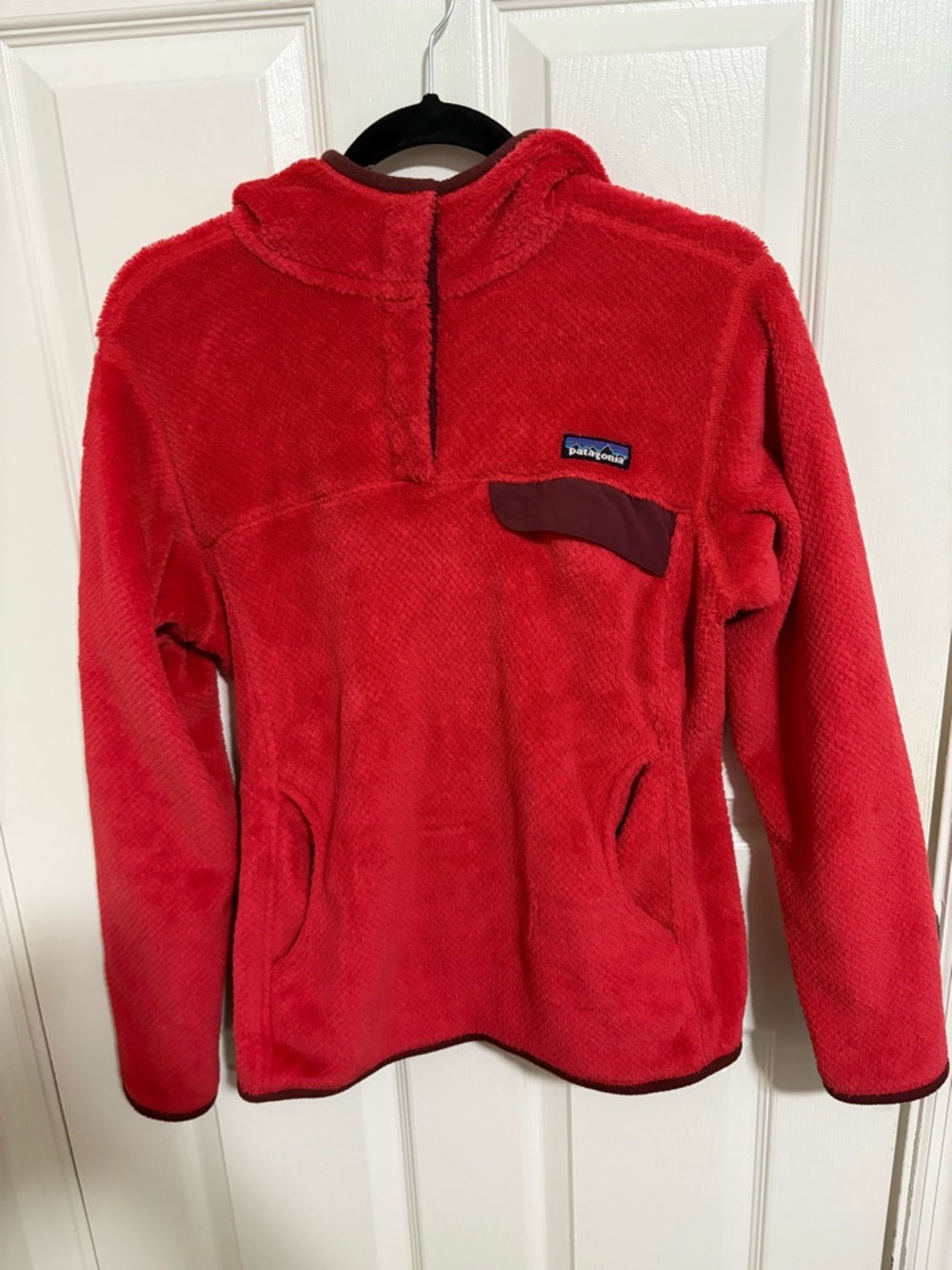 Patagonia Re-Tool Snap-T Pullover High-Pile Fleece Red